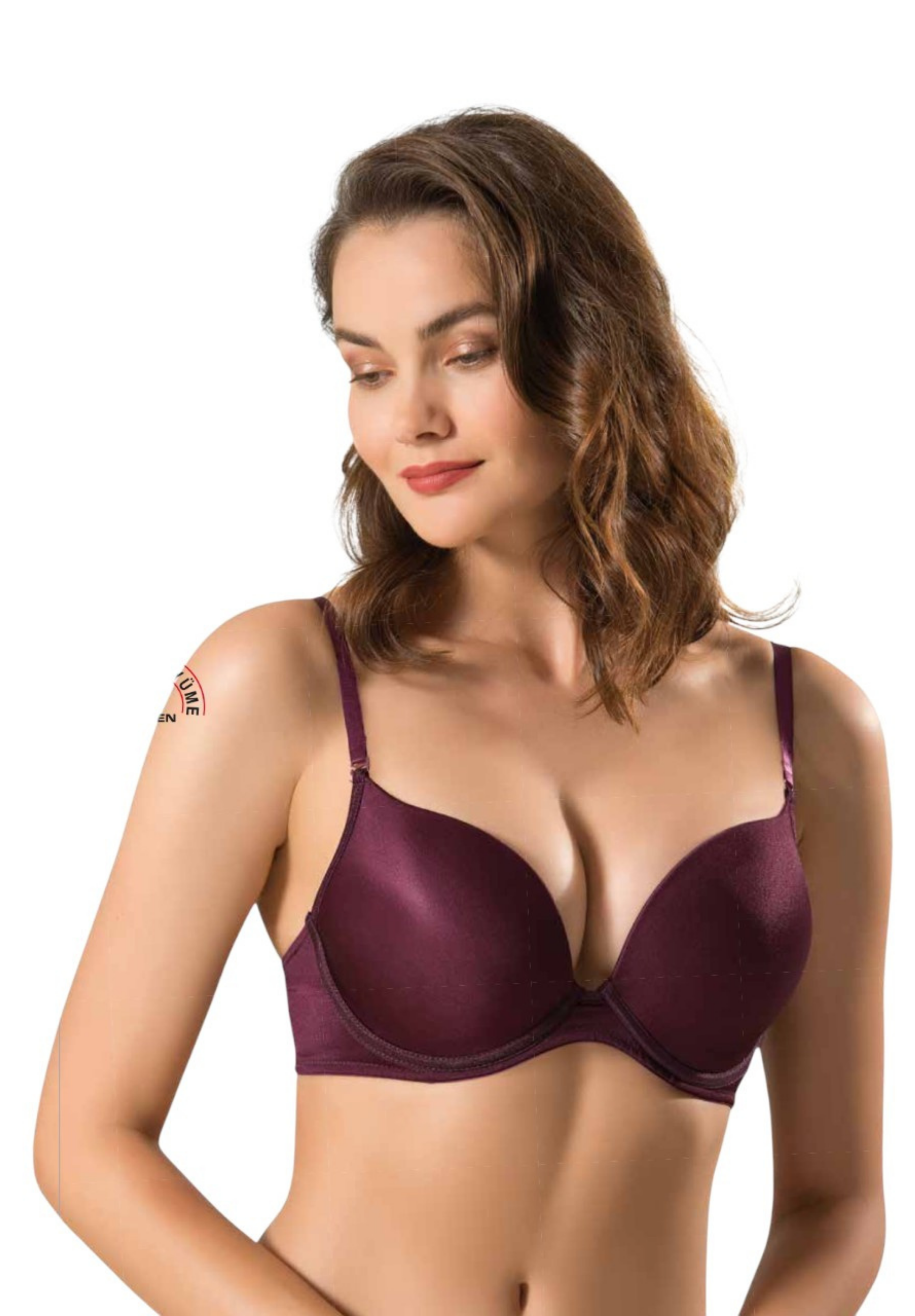 Clara: İki Beden Büyüten Şekillendirici Push Up Sütyen