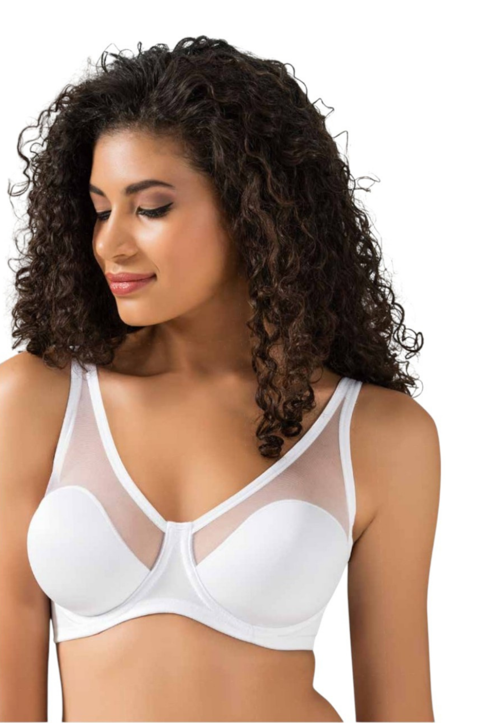 Linda: Transparan Detaylı Soft Cup Sütyen