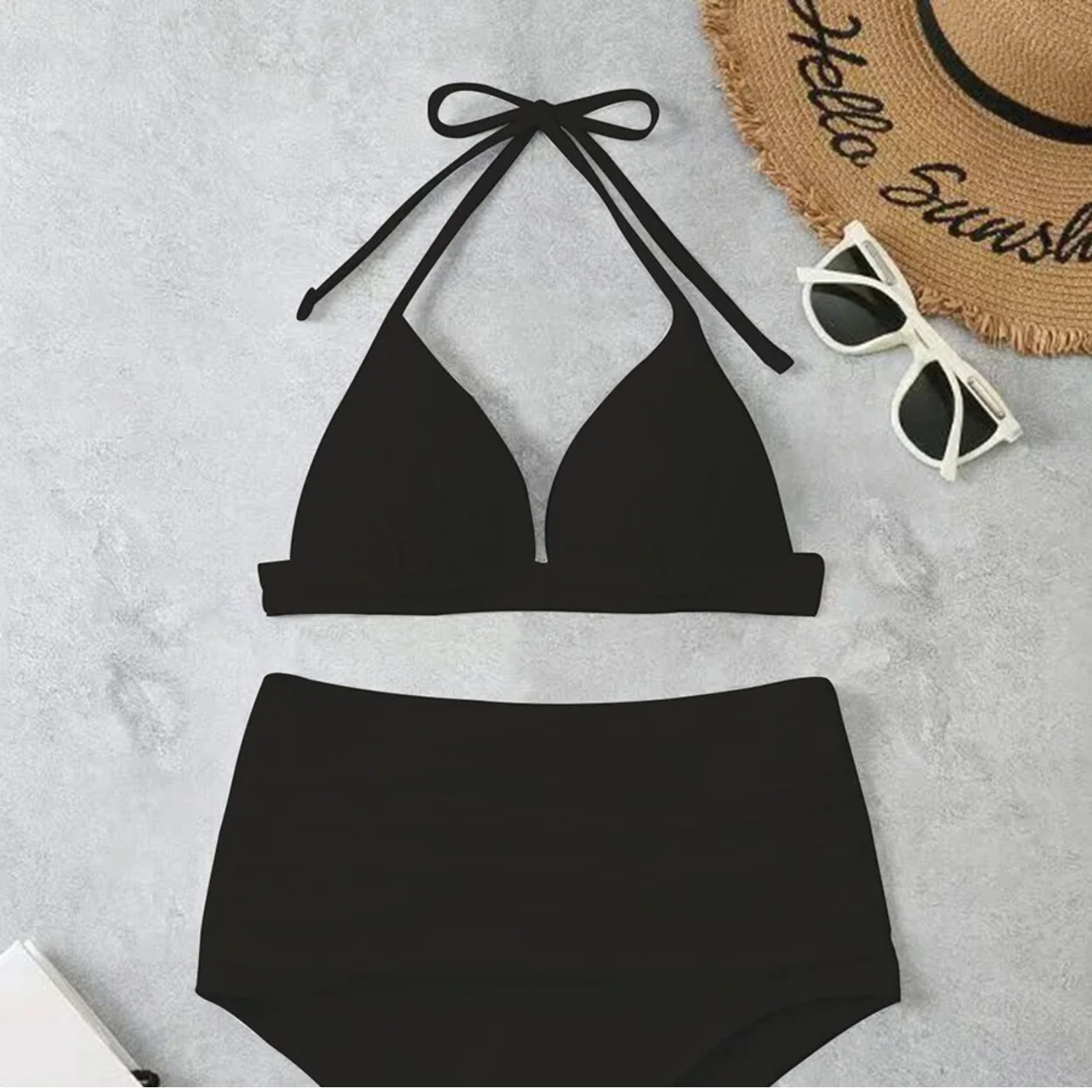 AltaViva: Yüksek Bel Şekillendirici Bağlamalı Bikini Seti