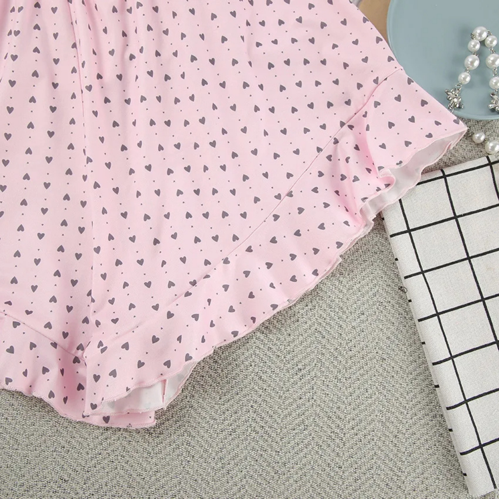 Sweet Crush: Kalpli Crop & Şort Yazlık Pijama Takımı