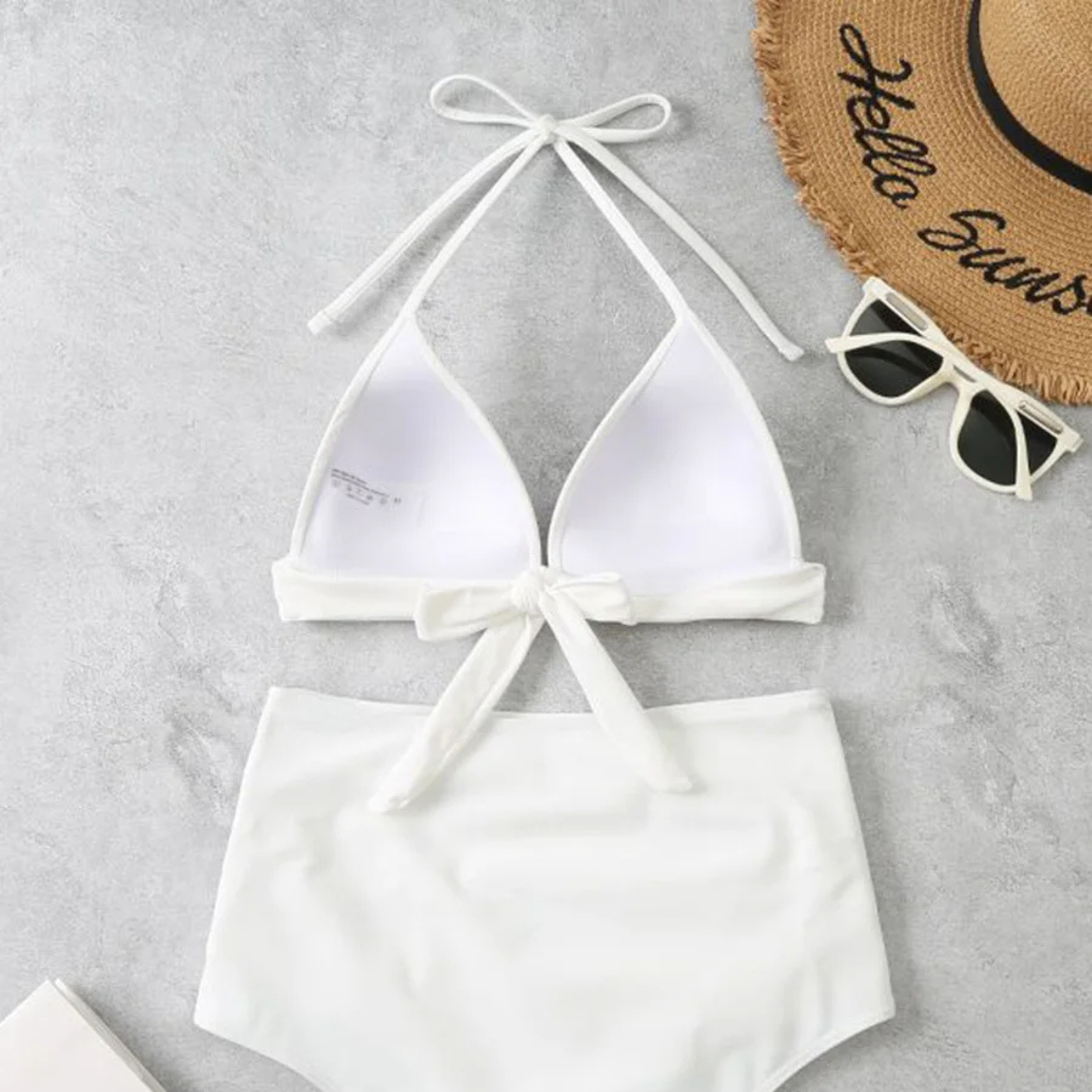 AltaViva: Yüksek Bel Şekillendirici Bağlamalı Bikini Seti
