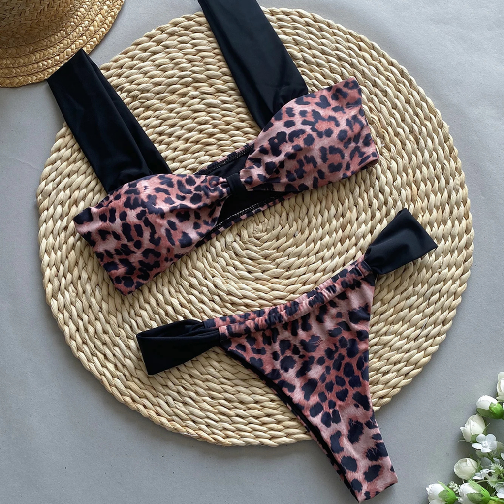 Knotta: Kurdele Formlu Sabit Bikini Seti
